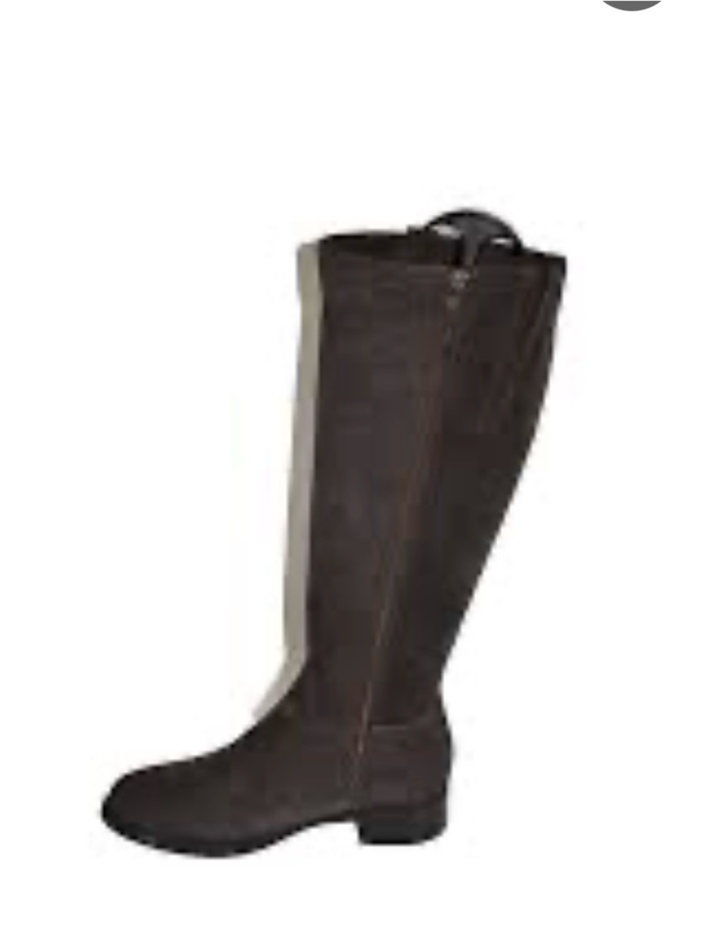 La CANADIENNE Over-the-Knee Leather Boots in Dark Brown